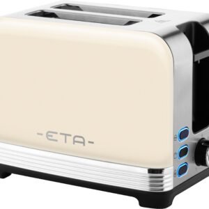 eta Toaster STORIO ETA916690040, 2 kurze Schlitze, 980 W, 7 Bräunungsstufen eta Retrotoaster