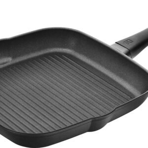 Zwilling Zwilling Grillpfanne Shine, Aluminium, Induktion, Antihaftbeschichtung, Stay-Cool-Griff, Made in Italy Grillpfannen