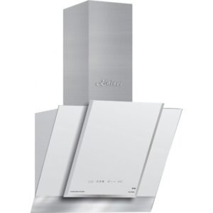 Kaiser Ku00FCchengeru00E4te Kopffreihauben Kaiser Küchengeräte Kopffreihaube AT 6438 FW /2.3 AT 6438 FW /2.3, Dunstabzugshaube 60 cm, Weißglas Edelstahl, 910 m³/h