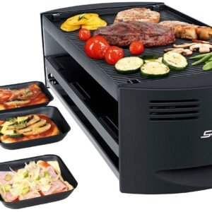 Steba Raclette Steba Raclette RC 6 BAKE & GRILL, 6 Raclettepfännchen, 1500 W