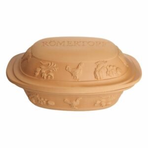 Tonbräter Ru00D6MERTOPF RÖMERTOPF Römertopf Rustico 2,5 L, Ton