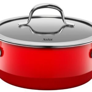 Silit Silit Bratentopf Passion red, Silargan®, Made in Germany Bratentöpfe