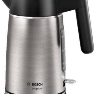 BOSCH Wasserkocher BOSCH Wasserkocher TWK5P475 DesignLine, 1,7 l, 2400 W Silber