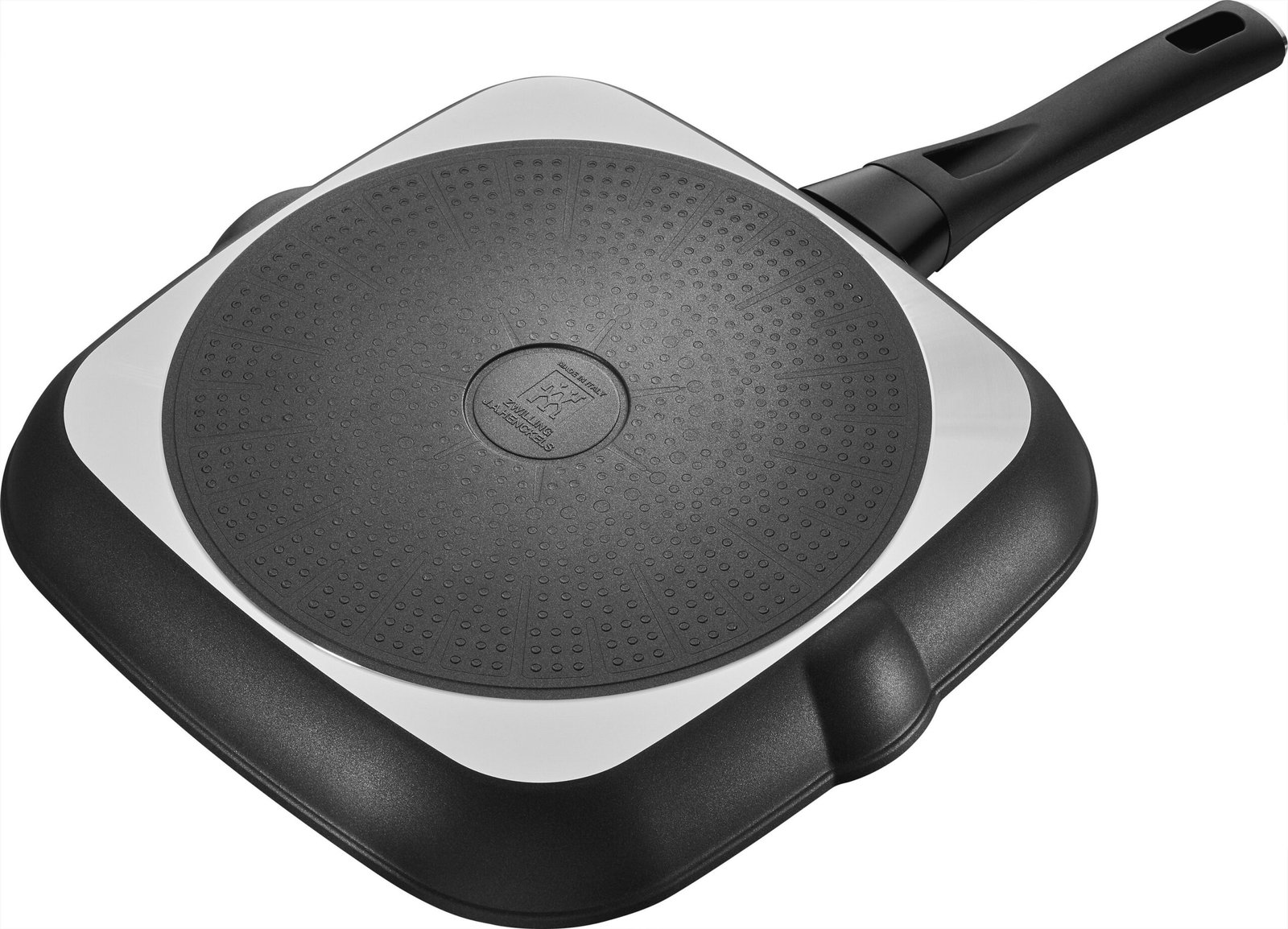 Zwilling Zwilling Grillpfanne Shine, Aluminium, Induktion, Antihaftbeschichtung, Stay-Cool-Griff, Made in Italy Grillpfannen