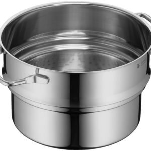 WMF Geschirr-Set 0720906041, Metall Dampfgartöpfe WMF