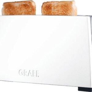 Graef Toaster TO 91, 1 langer Schlitz, 880 W, Langschlitztoaster, weiß Graef 2-Scheiben-Toaster