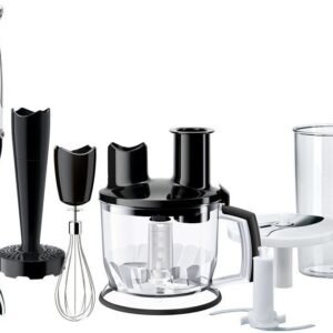 Braun Stabmixer Braun Stabmixer MQ 5277BK MultiQuick 5 Vario, 1000 W, mit Schneebesen, Küchenmaschine, Gemüsestampfer und 600 ml Mixbecher