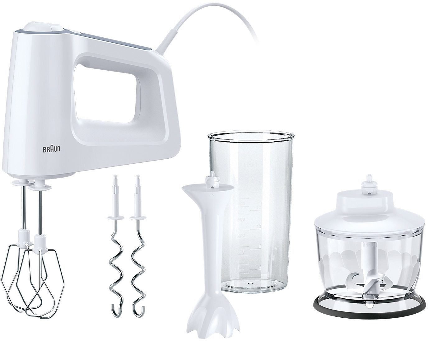 Handmixer Braun Braun Handmixer HM 3135, 500 W, 5 Stufen