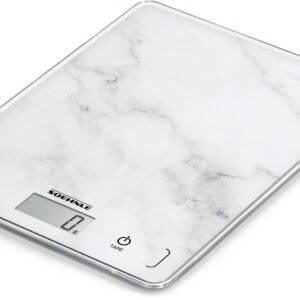 Küchenwaagen Soehnle Soehnle Küchenwaage Page Compact 300 Marble, Tragkraft 5 kg, 1 g genaue Teilung
