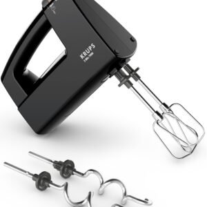 Stabmixer Krups Krups Handmixer 3Mix 7000, 500 W, limitierte Edition, Zubehörtasche, Quirl+Knethaken, F60858