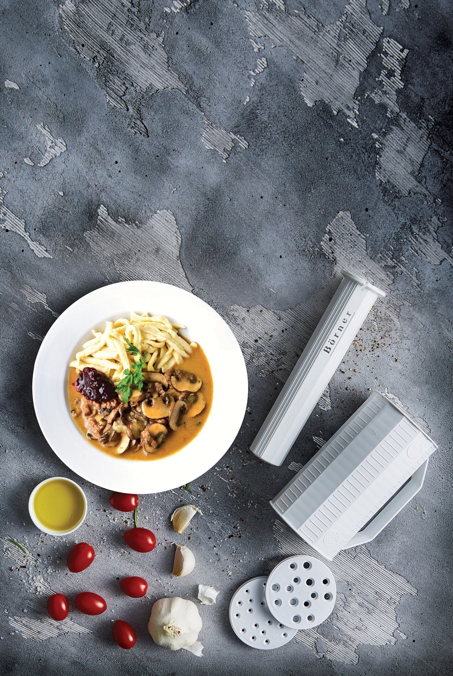 Börner Nudelmaschine Nudelfee - hausgemachte Nudeln im Handumdrehen Bu00F6rner Nudelmaschinen