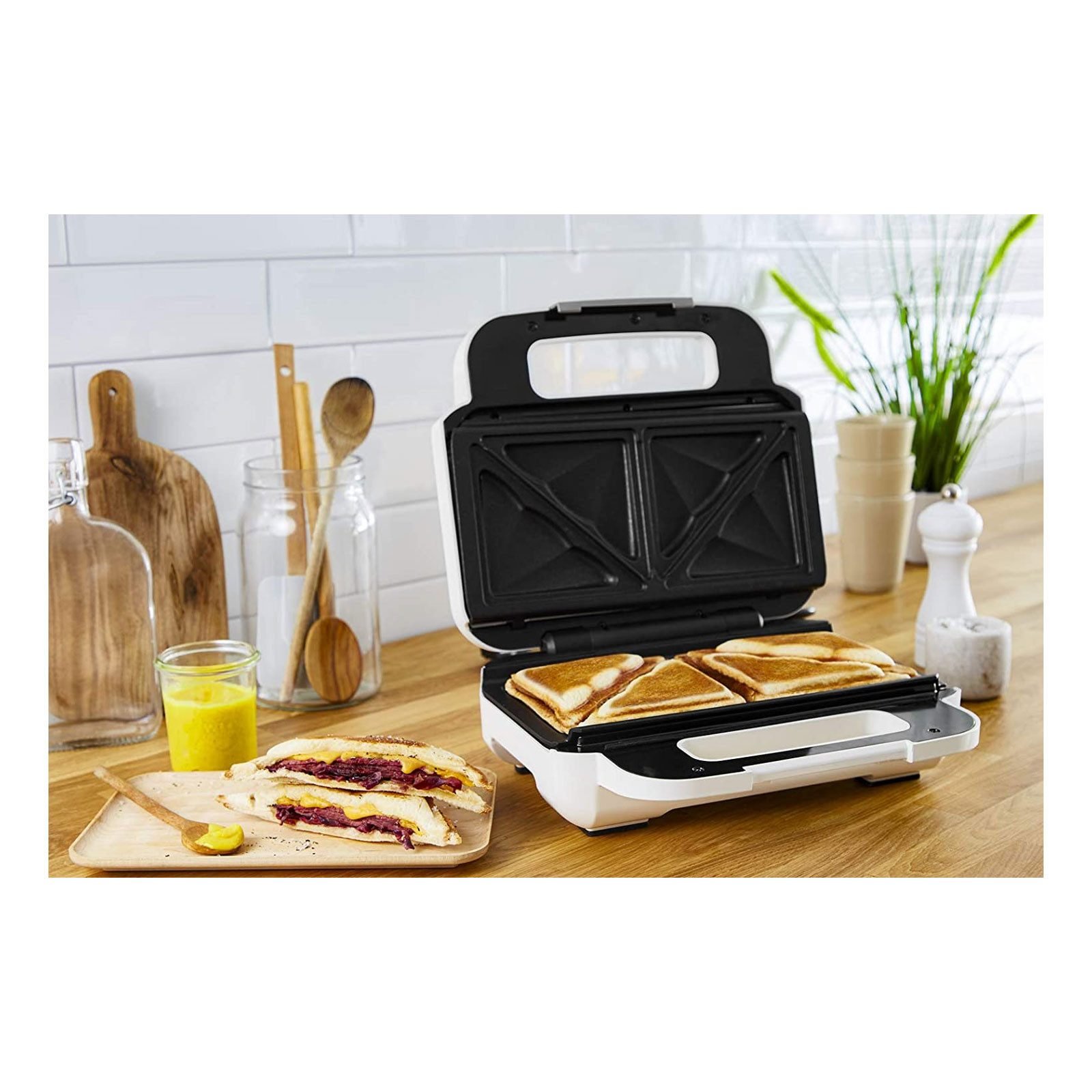 Tefal Sandwichmaker SW7011, 850 W Sandwichmaker Tefal