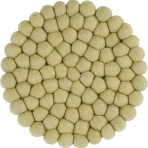 Topfuntersetzer myfelt myfelt Topfuntersetzer Filzkugel Topfuntersetzer ⌀ 20 cm, Zubehör für Pfannen, Töpfe, Küchentisch, Auflaufformen, 100 % reine Schurwolle, hitzebeständig Pitt