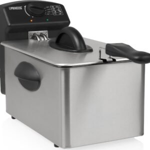 Kaltzonenfritteusen PRINCESS PRINCESS Fritteuse 182642, 2000 W, 4 Liter Fassungsvermögen, 800 g Inhalt, Thermostat, Kaltzone