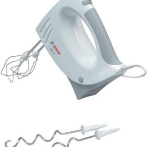 Handmixer BOSCH BOSCH Handmixer CleverMixx MFQ3530, Edelst. Rührbesen/Knethaken, 5 Stufen, weiß, 450 W, Turbotaste, Soft-Touch Griff, Auswurftaste, Made in Europe