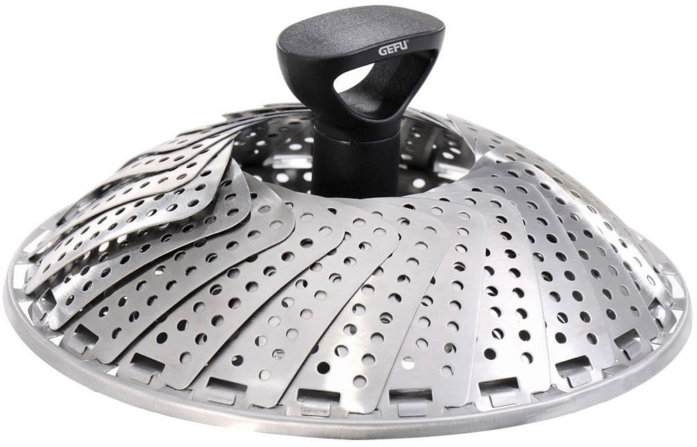 Dampfgartöpfe GEFU GEFU Dampfgartopf VITALA, (1-tlg), faltbare Dünstschale, Ø 27 cm, Edelstahl, Induktion