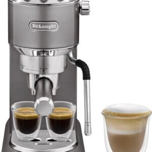 De\u0027Longhi De'Longhi Espressomaschine Dedica Arte EC885.GY, Siebträger, Farbe: grau Espressomaschinen