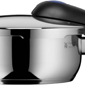 WMF Schnellkochtopf Perfect Plus, Cromargan® Edelstahl Rostfrei 18/10 (1-tlg), Abnehmbarer Deckelgriff WMF Schnellkochtöpfe