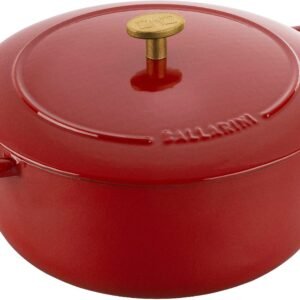 BALLARINI Bräter Bellamonte Cocotte, Gusseisen (1-tlg), robust, kratzfeste Emaille-Beschichtung, spülmaschinengeeignet rot Bräter BALLARINI