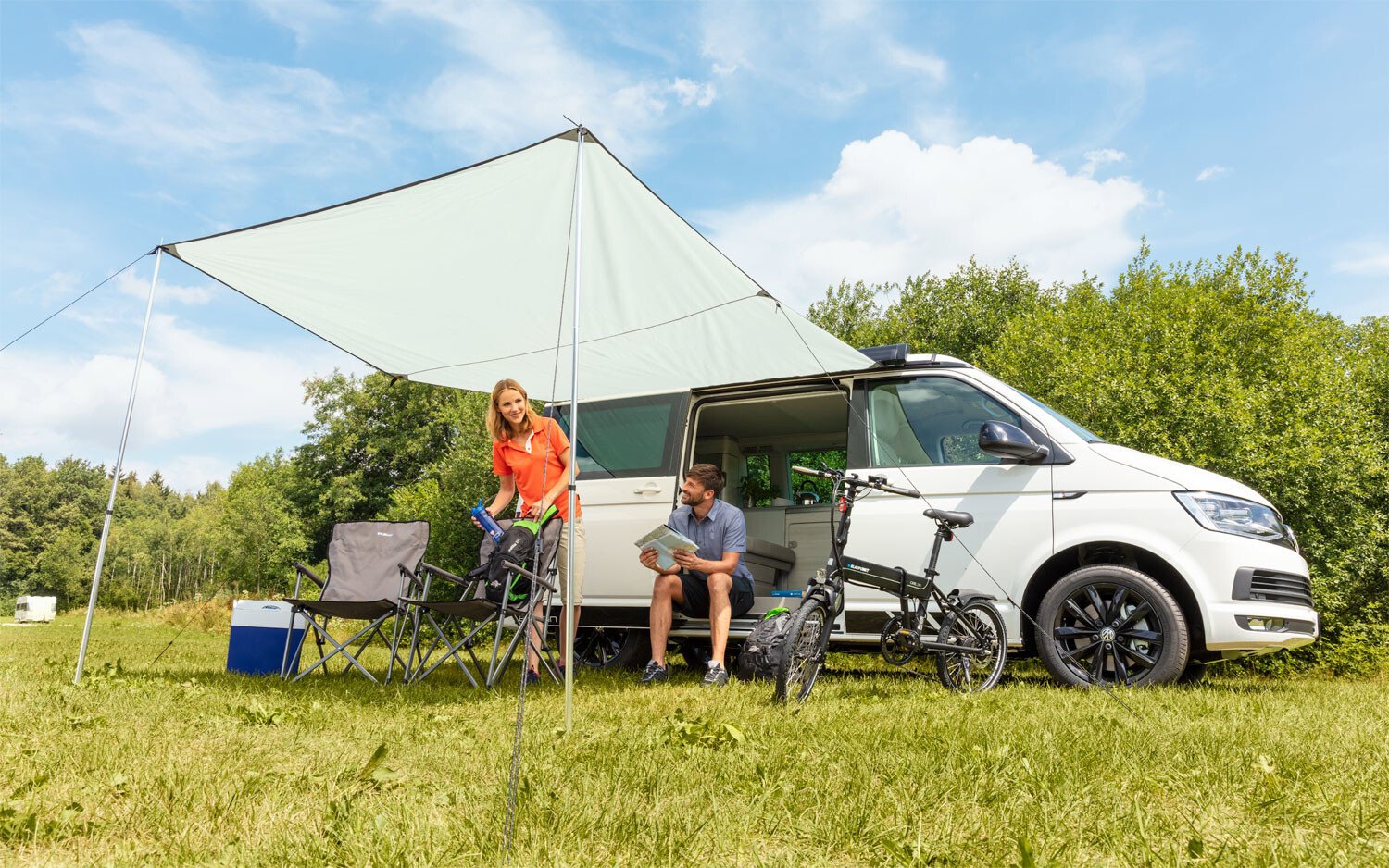 Protections solaires extérieures Berger Vela UV Tarp 300 x 240 cm Light Grey