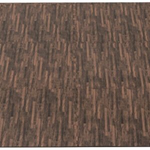 Bestway Pool Ground Cloth Flowclear 50 x 50 cm Wood Look (12 Stück) Piscines et accessoires