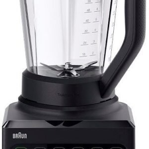 Braun Braun Standmixer PowerBlend 9 JB9040BK, 1600 W, Hochleistungsmixer, 1600 W, 2 l Standmixer