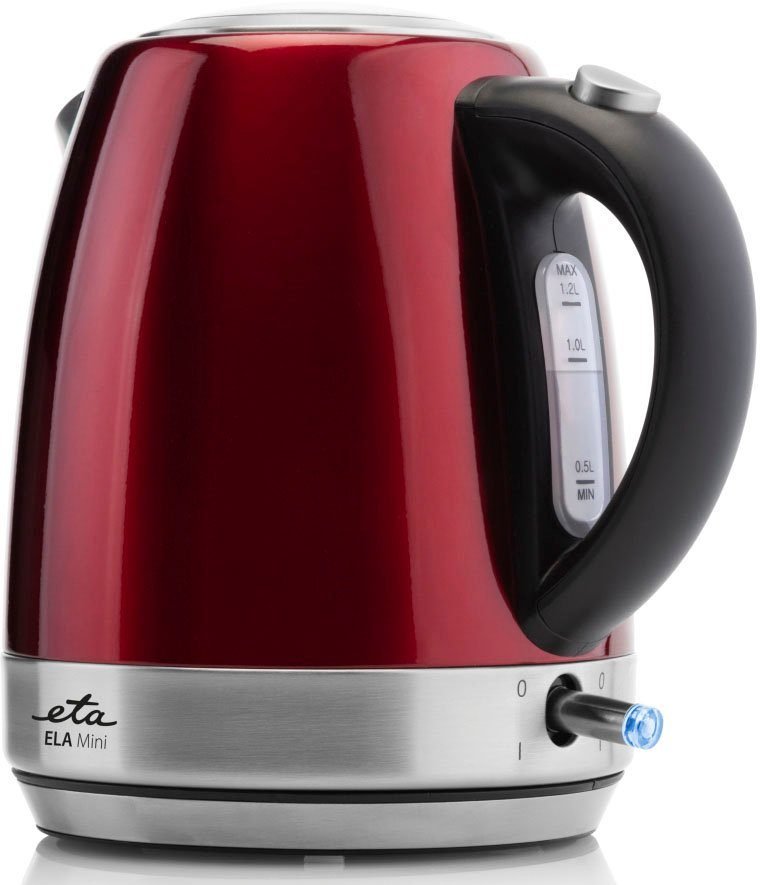 Wasserkocher eta eta Wasserkocher Ela Mini ETA859990010, 1,2 l, 2100 W, in Rot