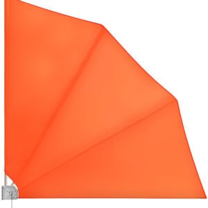 Deuba Brise-vue rétractable de balcon 140 x 140 cmorange Clôtures et pare-vues