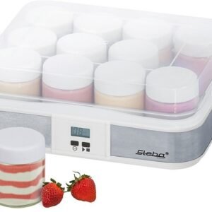 Steba Steba Joghurtbereiter JM 2, 12 Portionsbehälter, je 200 ml Joghurt-Bereiter