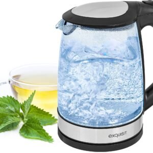 exquisit Wasserkocher WK 3501 swg, 2 l, 2200 W exquisit Wasserkocher