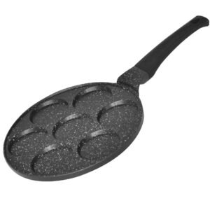 Crepepfannen Cheffinger Cheffinger Crêpepfanne Pfannkuchen Pfanne Eierpfanne Lochpfanne Ø26cm, Aluminiumguss (Packung, 1-tlg)