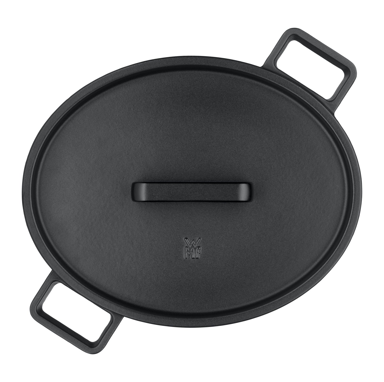 WMF Bräter Flavour, Gusseisen, 8,6 Liter, Gusseisen-Kochgeschirr, Deckel mit Kondensationsnoppen Bräter WMF