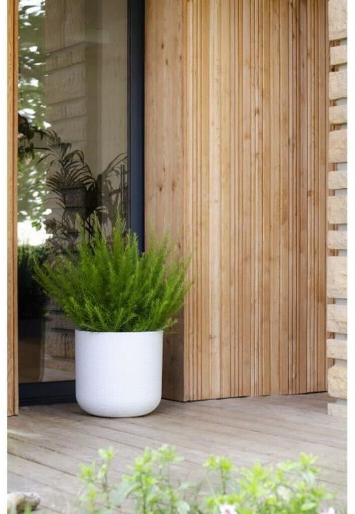 Accessoires pour plantes & fleurs EDA Pot rond Graphit'Up 50 cm 67 Lblanc cerisé