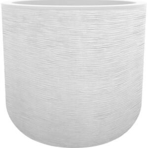 Accessoires pour plantes & fleurs EDA Pot rond Graphit'Up 50 cm 67 Lblanc cerisé