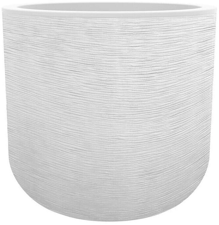 Accessoires pour plantes & fleurs EDA Pot rond Graphit'Up 50 cm 67 Lblanc cerisé