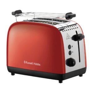 4-Scheiben-Toaster RUSSELL HOBBS RUSSELL HOBBS Toaster Colours Plus 26554-56, 2 lange Schlitze, für 2 Scheiben, 1600 W