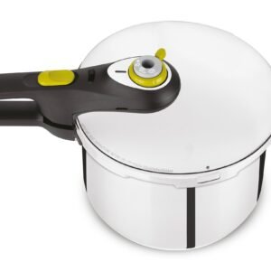Tefal Schnellkochtöpfe Tefal Schnellkochtopf Secure 5 Neo, Dampfkochtopf Induktion, Fassungsvermögen 6L, Edelstahl (1-tlg), 5-fach Sicherheitssystem, geeignet für alle Herdarten, P25307