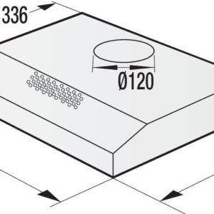 GORENJE Unterbauhaube Gorenje WHU629EW/S Dunstabzugshaube Gorenje WHU629EW/S Dunstabzugshaube Dunstabzugshauben GORENJE