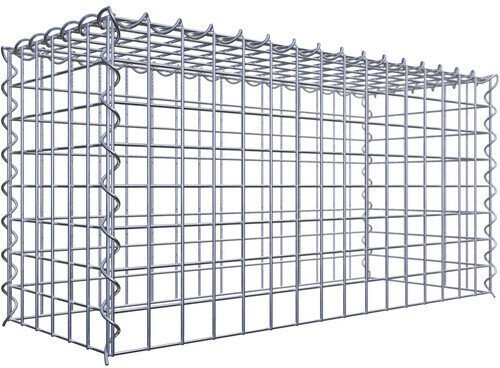 Gabiona Addition Gabion Type3 80 x 40 x 30 cm Mesh Size 5 x 5 cm Matériaux pour jardin