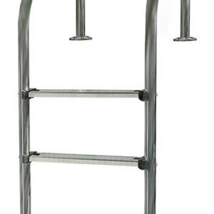 Piscines et accessoires Gre Échelle acier inoxydable piscine enterrée 4 marches (40272)