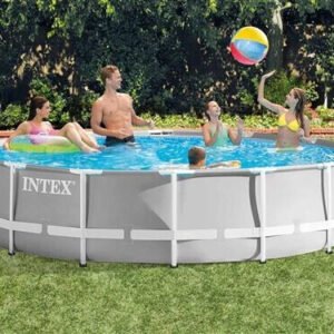 Piscines et accessoires Intex Prism Frame ronde 427 x 107 cm (26720)26720GN