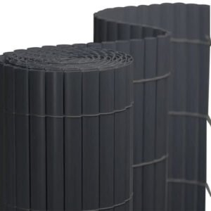 Clôtures et pare-vues Jarolift Garden Privacy Screen PVC 120 x 400 cmGrey