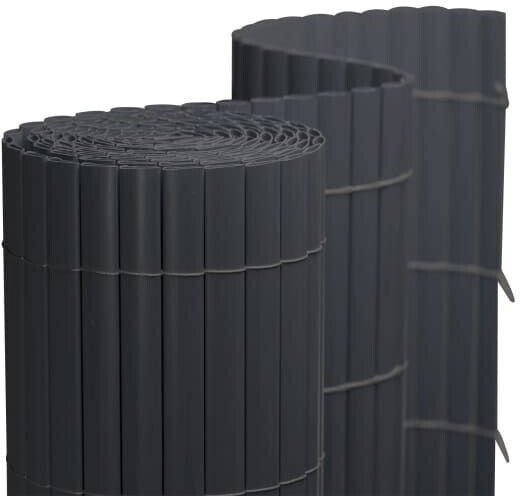 Clôtures et pare-vues Jarolift Garden Privacy Screen PVC 120 x 400 cmGrey