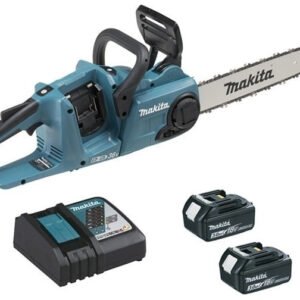 Makita Tronçonneuse sans fil DUC353RF2 (2 x Batteries 3 Ah + chargeur) Outils de jardin à moteur