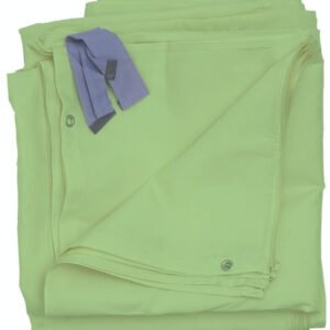 Abris, garages et rangements de jardin Mendler Sidewall 4-Piece-Set for Pergola Cadiz 4 x 4 m Polyester green (77121)