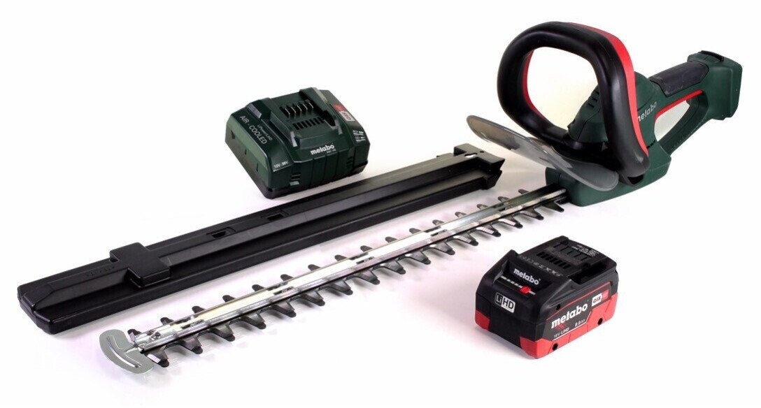 Metabo AHS 18-55 V1 x Battery 8 Ah + Charger Outils de jardin à moteur