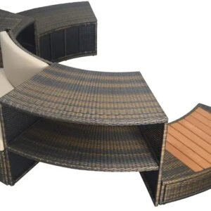 Piscines et accessoires NetSpa Mobilier pour spa 5 modules Vita