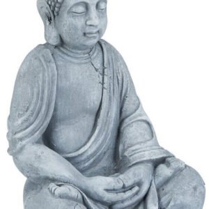 Relaxdays Buddha 50cm (10025660_940) Décoration de jardin