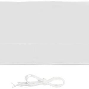 Protections solaires extérieures Relaxdays Shade Sail Rectangular 400 x 200 cmWhite