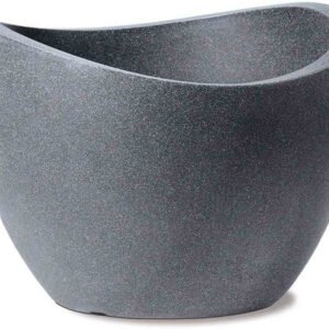 Accessoires pour plantes & fleurs Scheurich Wave 250 Ø40cmblack/granite